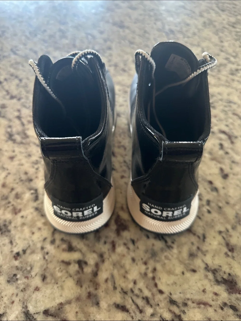 Sorel black Patent Leather Out N About III duck